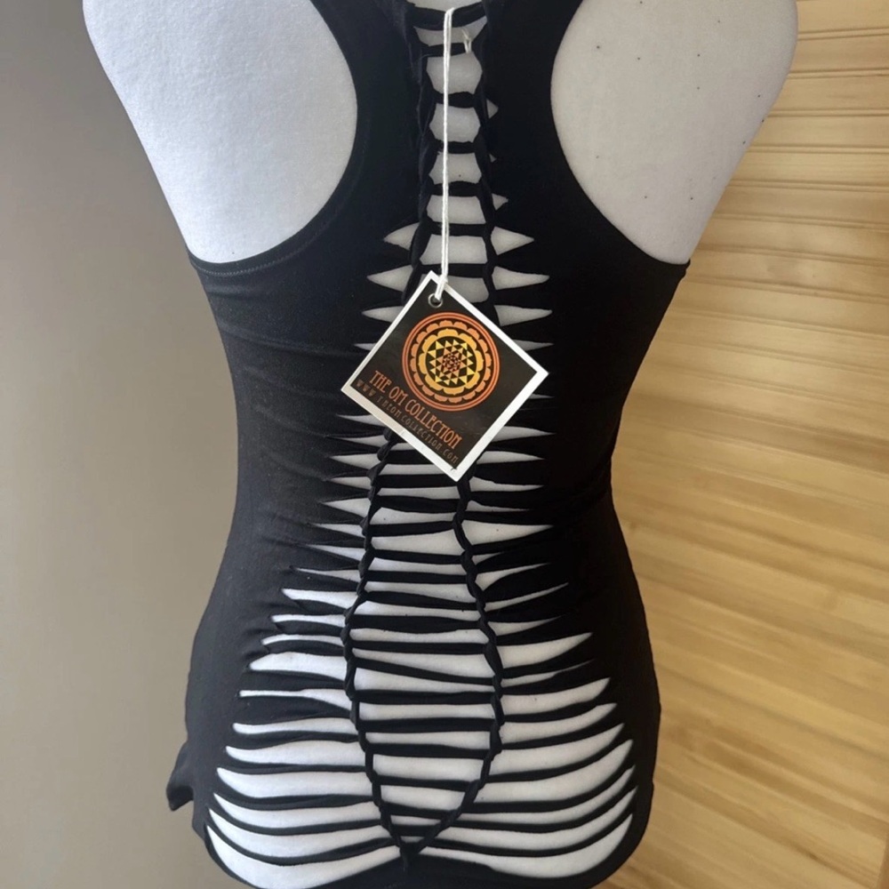 The OM Collection XS Black Tank Top